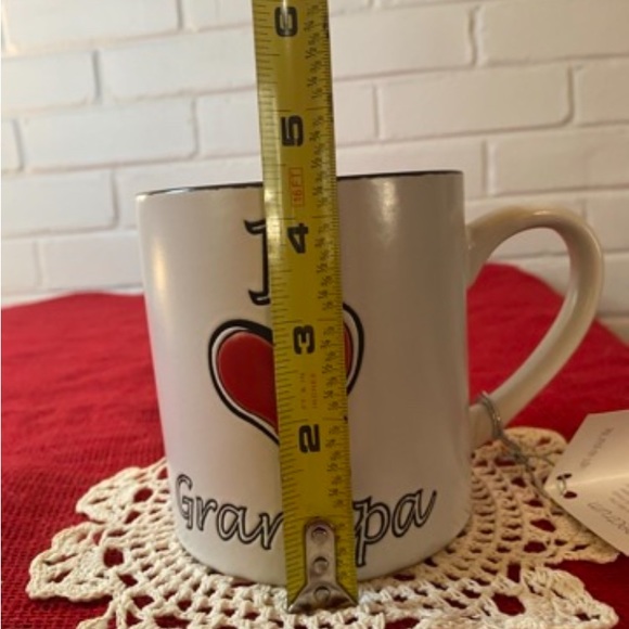 I Love Grandpa Coffee Mug Cup Holds 21 Oz. Brand New. - Picture 13 of 13